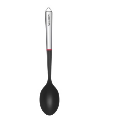 Cuisinart FusionPro 7-Piece Kitchen Utensil Set, Stainless Steel Handles & Nylon Heads, Cooking Tool Set with Spatulas, Serving Spoons, Pasta Server, 30.48 cm (12 in) Tongs & Whisk, Dishwasher Safe Kitchen Accessories for Home Cooking