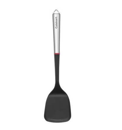 Cuisinart FusionPro 7-Piece Kitchen Utensil Set, Stainless Steel Handles & Nylon Heads, Cooking Tool Set with Spatulas, Serving Spoons, Pasta Server, 30.48 cm (12 in) Tongs & Whisk, Dishwasher Safe Kitchen Accessories for Home Cooking