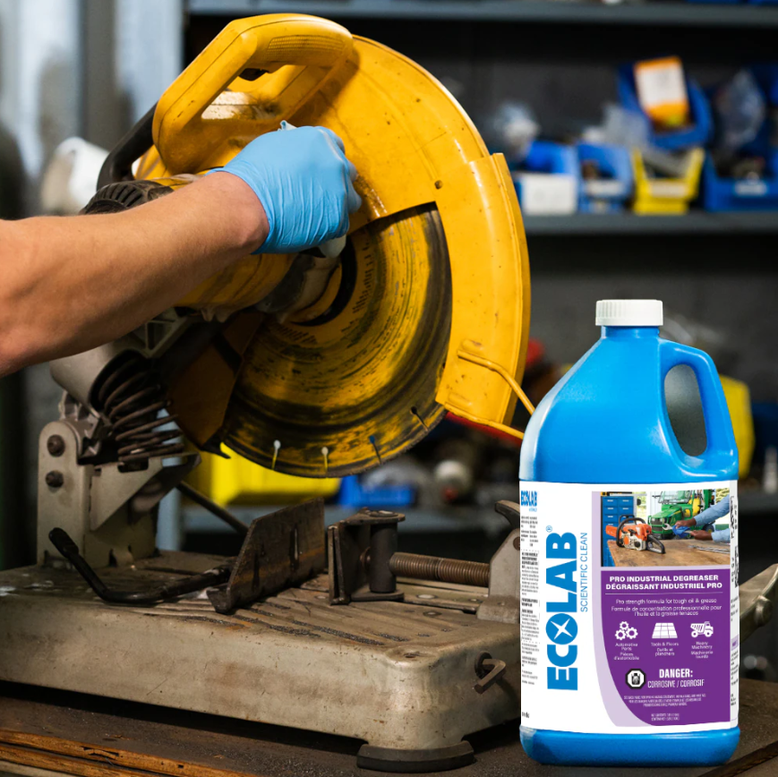 (2 Pack) ECOLAB Professional Strength Industrial Degreaser, 3.8 L