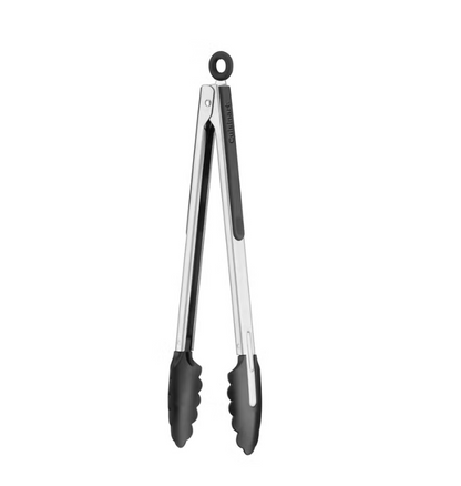 Cuisinart FusionPro 7-Piece Kitchen Utensil Set, Stainless Steel Handles & Nylon Heads, Cooking Tool Set with Spatulas, Serving Spoons, Pasta Server, 30.48 cm (12 in) Tongs & Whisk, Dishwasher Safe Kitchen Accessories for Home Cooking