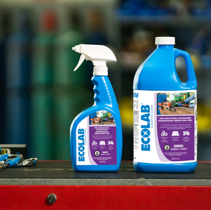 (2 Pack) ECOLAB Professional Strength Industrial Degreaser, 3.8 L