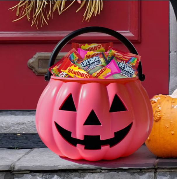 Skittles, Starburst & Life Savers Assorted Halloween Candy Variety Pack, 155 Individually Wrapped Treats, 1.71 kg
