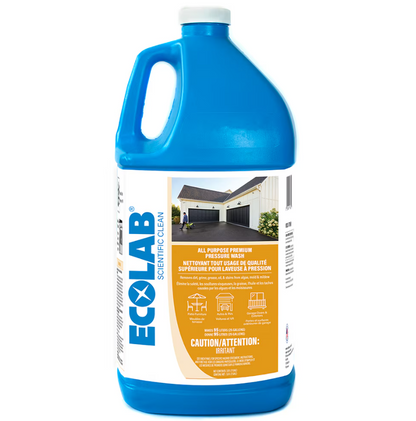 ECOLAB All Purpose Premium Pressure Wash Concentrate, 3.8 L