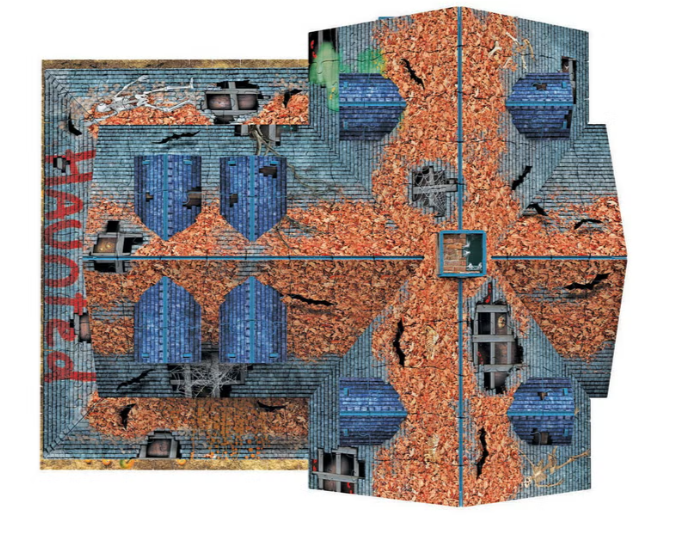 Eurographics 3D Haunted House Jigsaw Puzzle, 1100 Pieces, Halloween Haunted House Building Puzzle Kit, DIY 3D Construction, Ages 12+