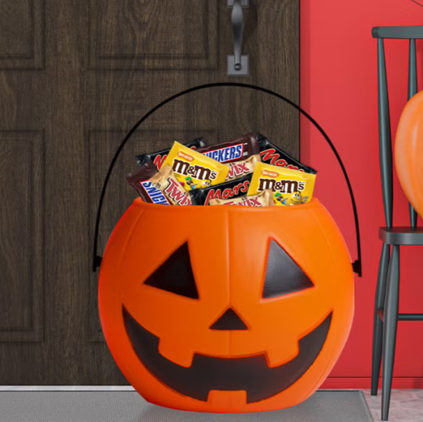 Mars Assorted Fun Size Chocolate Candy Variety Pack, 1.48 kg, M&amp;M's Peanut, Twix, Snickers &amp; Mars, Individually Wrapped Halloween Treats