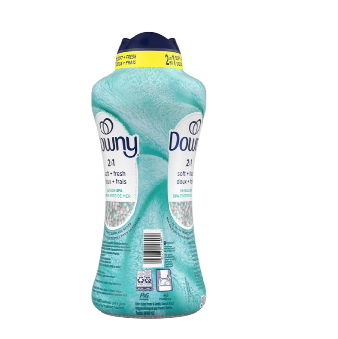 Downy 2-in-1 Soft + Fresh Fabric Softener Beads, Seaside Spa, 910 g