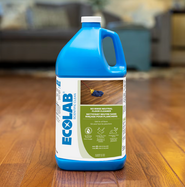 Ecolab No-Rinse Neutral Floor Cleaner Concentrate, 3.8 L