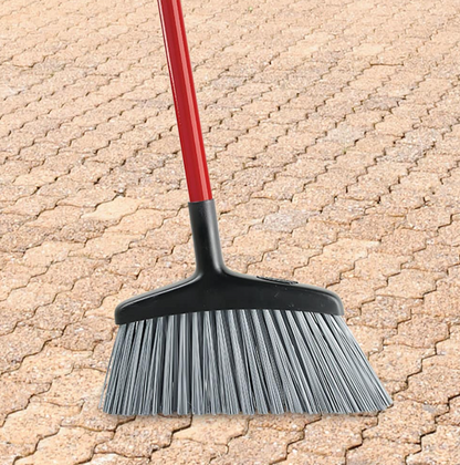 Libman Heavy-Duty Angle Broom, 15-Inch Wide, Stiff Bristles