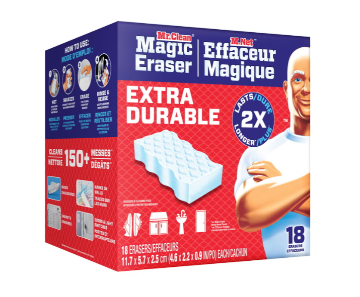 Mr. Clean Magic Eraser Extra Durable Cleaning Pads, 18 Count