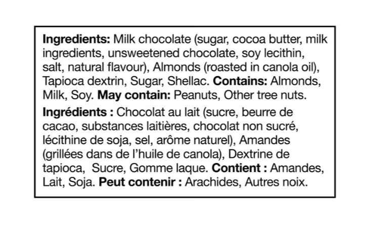 (2 Pack) Kirkland Signature Chocolate Covered Almonds, 1.5 kg (3.3 lb)