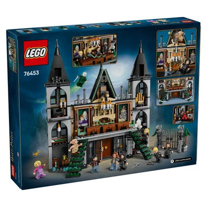 LEGO Harry Potter Malfoy Manor Toy Building Set With 9 Minifigures