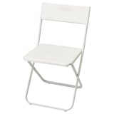 IKEA 3-Piece Outdoor Patio Table & Chair Set – 1 Table + 2 Chairs, White