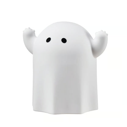 IKEA KUSTFYR LED Ghost Decorative Table Lamp – Battery Operated - White