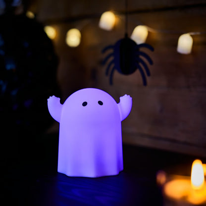 IKEA KUSTFYR LED Ghost Decorative Table Lamp – Battery Operated - White