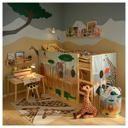 IKEA SANDLÖPARE Soft toy, giraffe calf/brown, 45 cm (17 ¾ ")