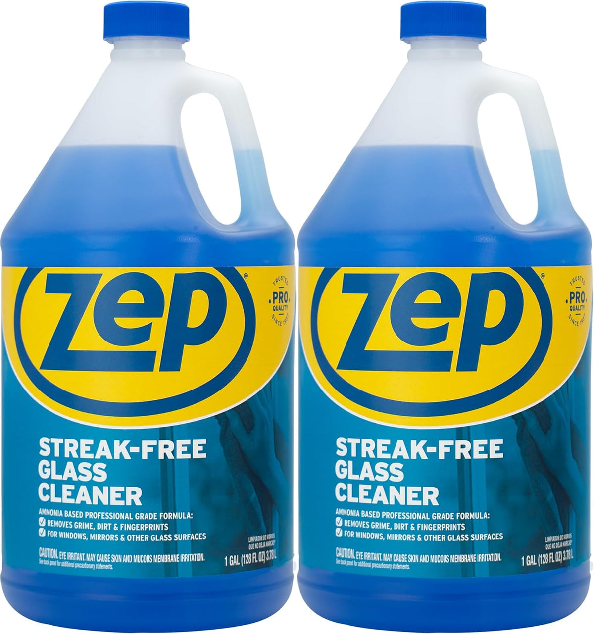 (2 Pack) Zep 3.78 L Glass Cleaner Refill