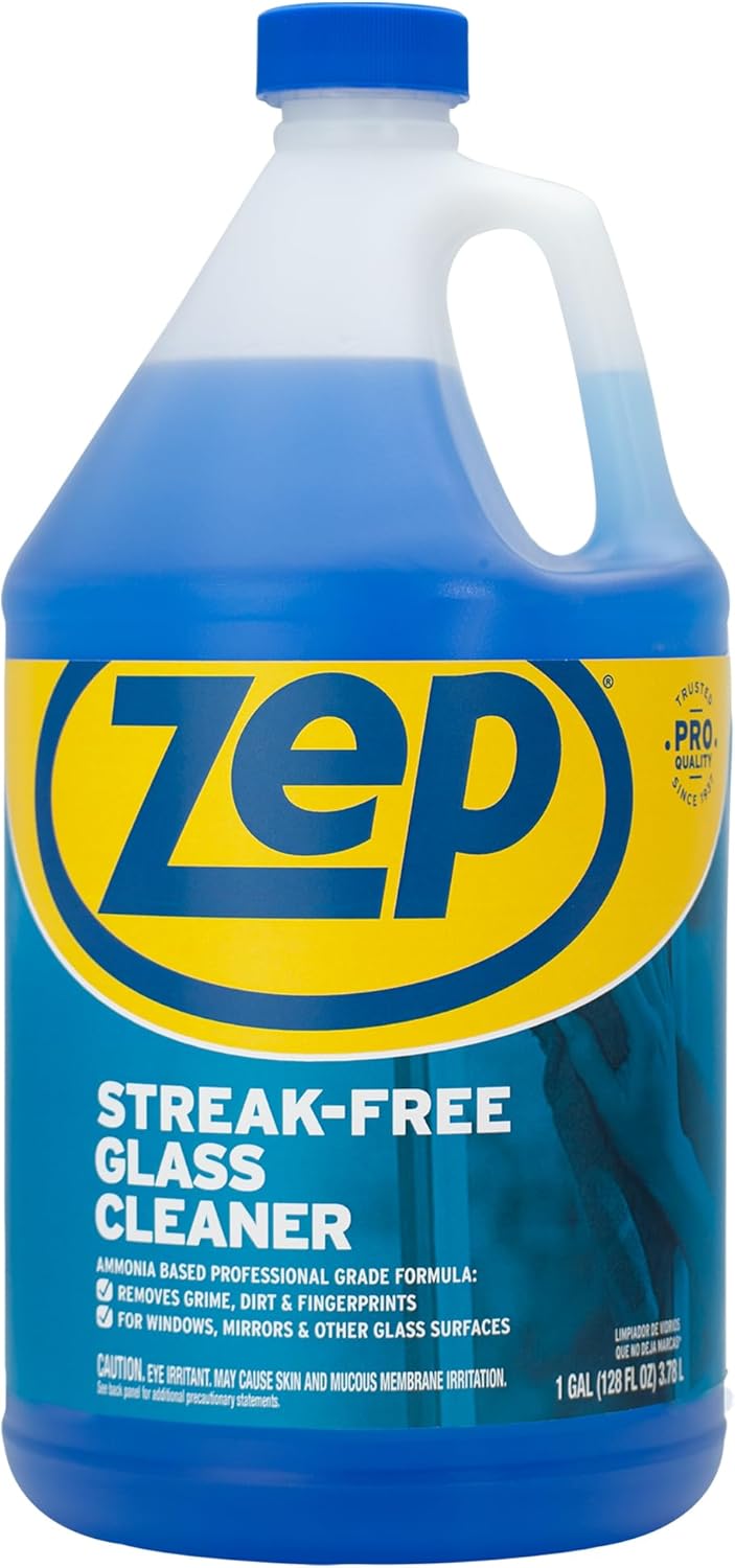 (2 Pack) Zep 3.78 L Glass Cleaner Refill