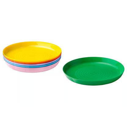 (36-Piece) IKEA KALAS Kids Dinnerware & Cutlery Set – Mixed Colors - Seasonal Edition