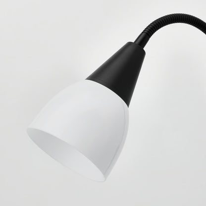 IKEA TAGARP Floor uplighter/reading lamp, Black- White