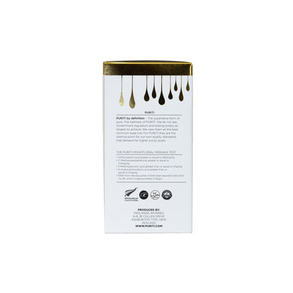 PURITI New Zealand Mānuka Honey UMF 18+ MGO 700+, 500 g (17.64 oz), Premium Raw Monofloral Honey, Unpasteurized, Dark Amber Creamed Honey, Natural Sweetener for Tea