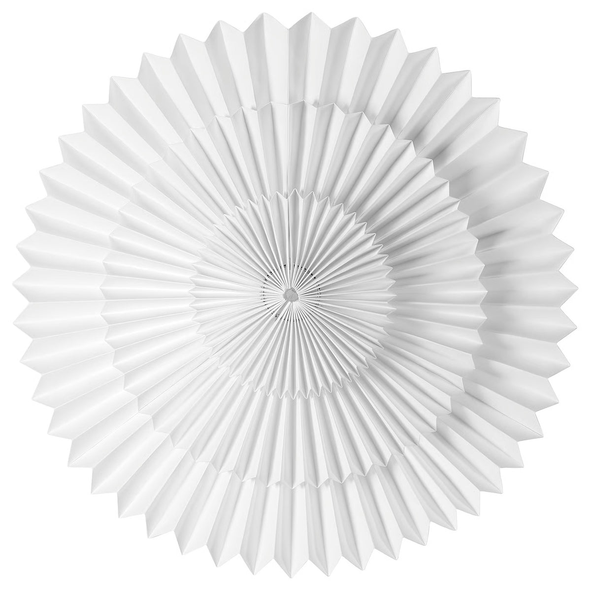 IKEA STRÅLA White Pleated Paper Star Lamp Shade, 55 cm (22 in), Decorative Snowflake Hanging Shade for Christmas, Holiday Window Displays, Bedroom, Living Room & Festive Home Décor (Light Source & Cord Not Included)