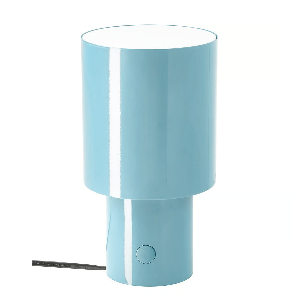 IKEA SPETSBOJ Dimmable Table Lamp, Blue, 22 cm