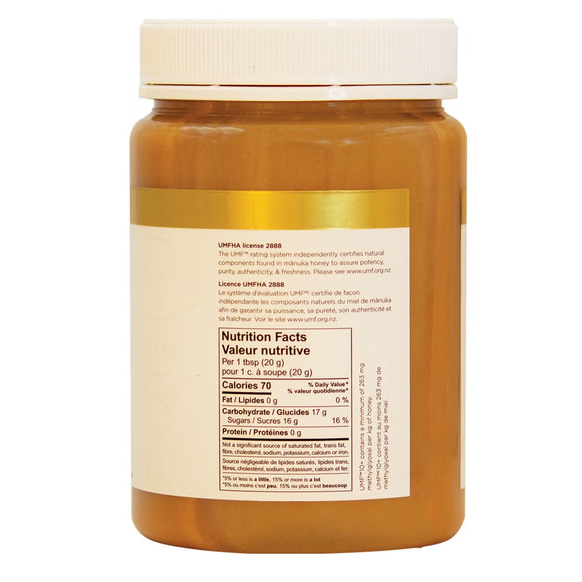 PURITI New Zealand Mānuka Honey UMF 10+, 1 kg (2.2 lb), Premium Raw Single-Origin Honey, Rich Creamy & Velvety Texture, Natural Sweetener for Tea, Toast, Yogurt