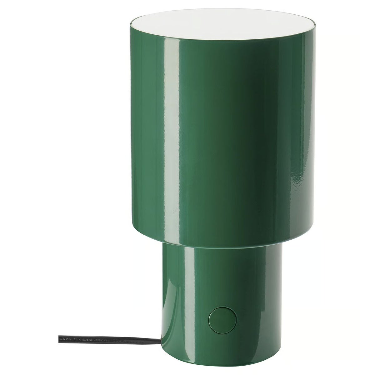 IKEA SPETSBOJ Dimmable Table Lamp, Green, 22 cm