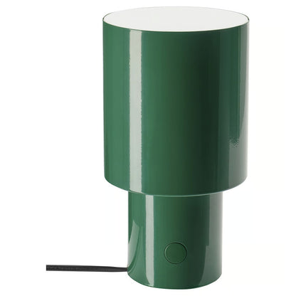 IKEA SPETSBOJ Dimmable Table Lamp, Green, 22 cm