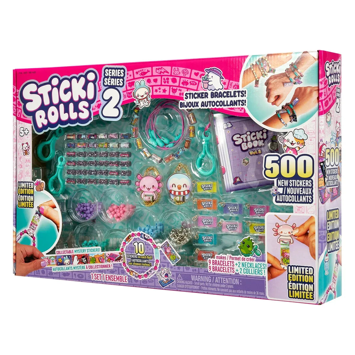 Sticki Rolls Playset Bundle – Stickers & Wearable Personalization