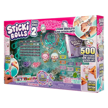 Sticki Rolls Playset Bundle – Stickers & Wearable Personalization