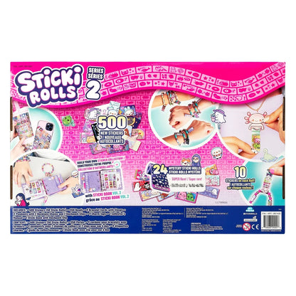 Sticki Rolls Playset Bundle – Stickers & Wearable Personalization