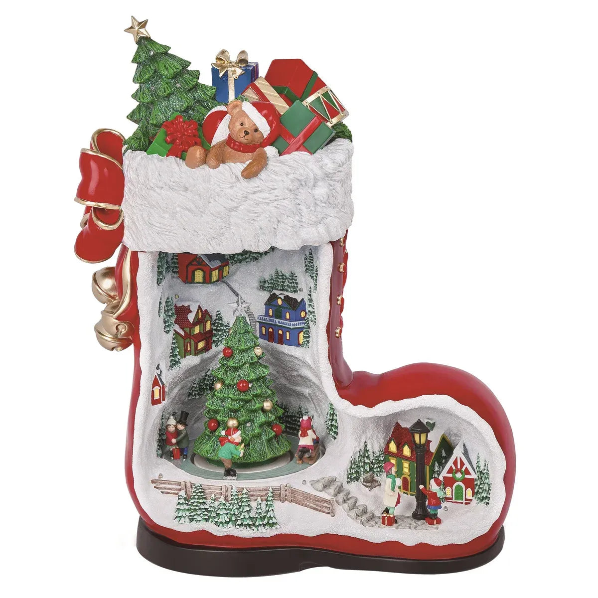 Santa Boot with Music 44.2 cm (17.4 in.)