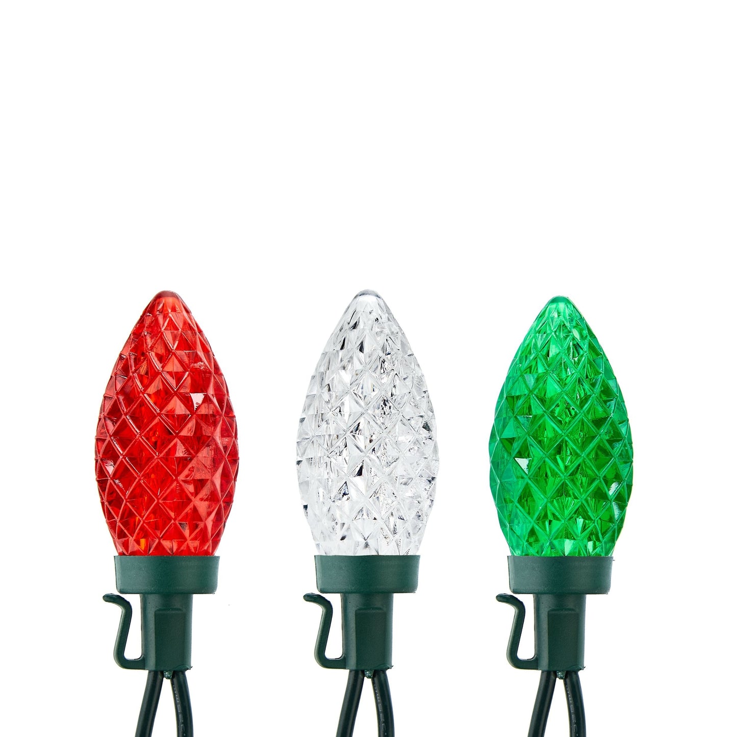 NOMA Outdoor LED, Red/Green/White, 24 Bulbs