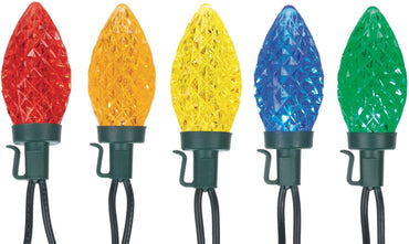 NOMA C9 LED Lights Outdoor, Multi Colour, 25‑pc