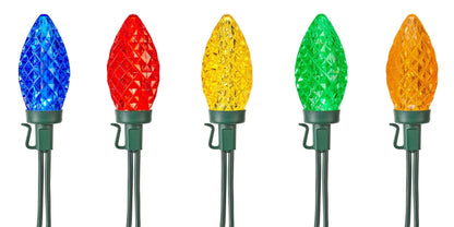 NOMA C9 LED Lights Outdoor, Multi Colour, 25‑pc