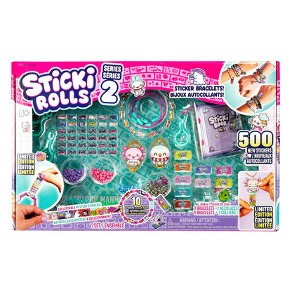 Sticki Rolls Playset Bundle – Stickers & Wearable Personalization