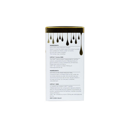 PURITI New Zealand Mānuka Honey UMF 18+ MGO 700+, 500 g (17.64 oz), Premium Raw Monofloral Honey, Unpasteurized, Dark Amber Creamed Honey, Natural Sweetener for Tea