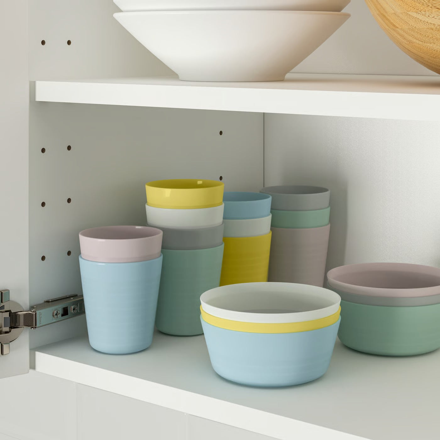 (36-Piece) IKEA KALAS Kids Dinnerware & Cutlery Set – Mixed Colors