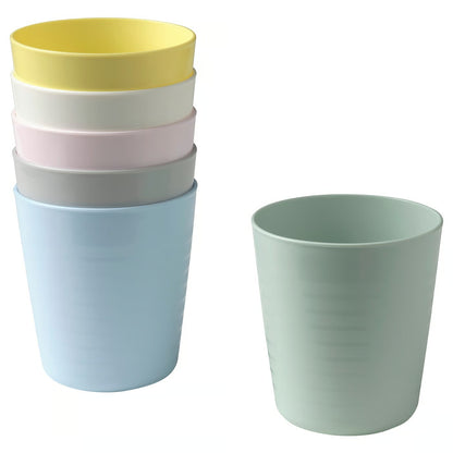 (36-Piece) IKEA KALAS Kids Dinnerware & Cutlery Set – Mixed Colors