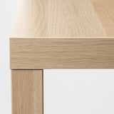 IKEA Modern Square Side Table, White Stained Oak Lightweight End Table, 55 × 55 × 45 cm, Easy Assembly Living Room and Bedroom Furniture (Copy)