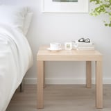 IKEA Modern Square Side Table, White Stained Oak Lightweight End Table, 55 × 55 × 45 cm, Easy Assembly Living Room and Bedroom Furniture (Copy)
