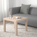 IKEA Modern Square Side Table, White Stained Oak Lightweight End Table, 55 × 55 × 45 cm, Easy Assembly Living Room and Bedroom Furniture (Copy)