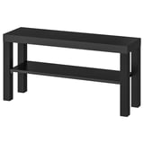(2 PACK) IKEA Modern Black TV Stand with Storage Shelf – 90 cm