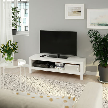 IKEA LACK TV bench, white, 120x35x36 cm (47 1/4x13 3/4x14 1/8 ")