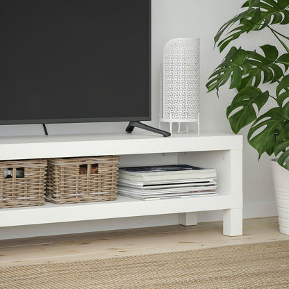 IKEA LACK TV bench, white, 120x35x36 cm (47 1/4x13 3/4x14 1/8 ")