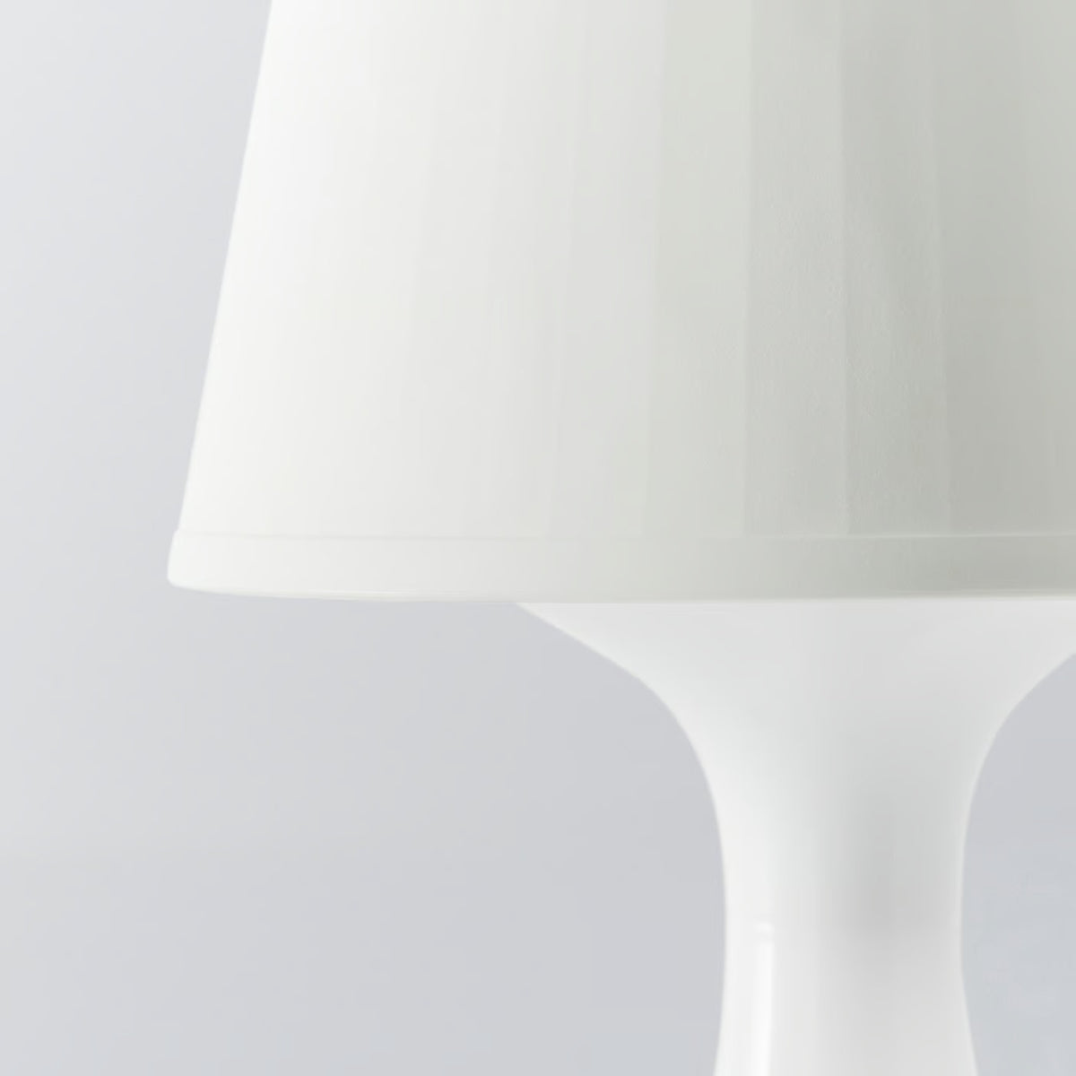 IKEA LAMPAN Modern Table Lamps, 2 Pack, White, 29 cm (11 "), Minimalist Lightweight Bedside Nightstand Lamps, Soft Ambient Lighting, Matching Desk & Sofa Side Accent Lamps for Bedroom, Living Room & Home Décor (Bulbs Not Included)