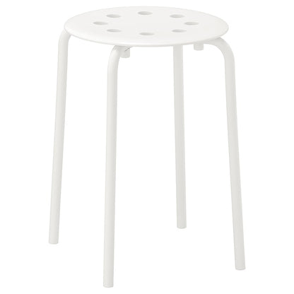 (2 PACK) IKEA MARIUS Stool, black, 45 cm (17 3/4 ")
