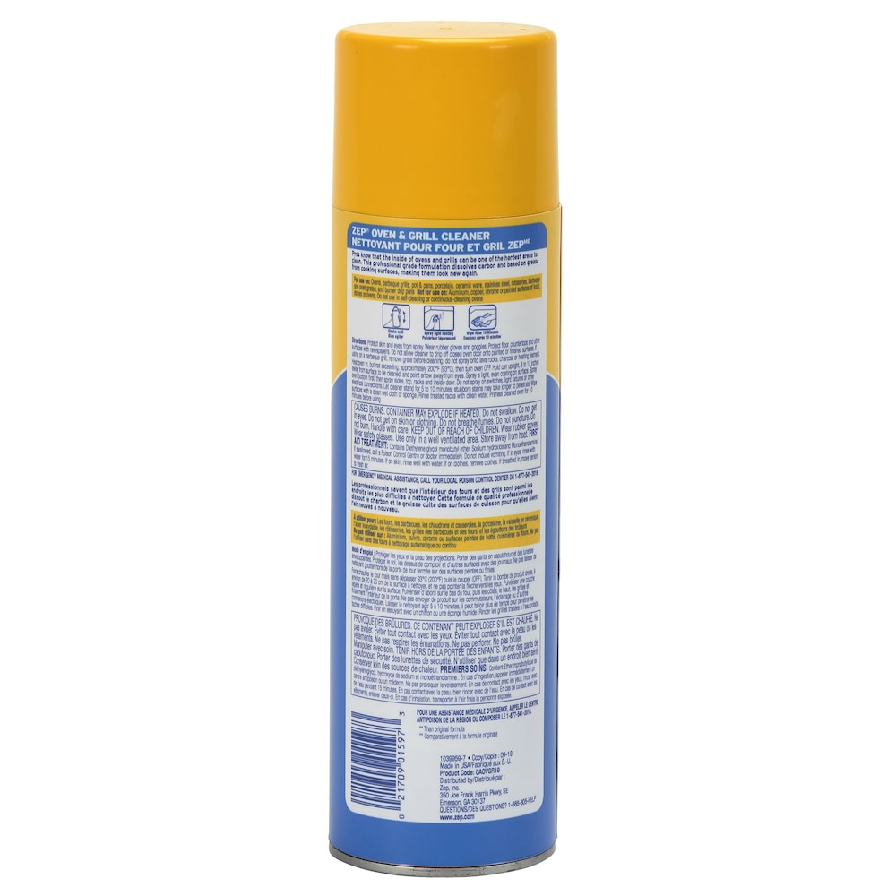 Zep Heavy-Duty Oven & Grill Cleaner