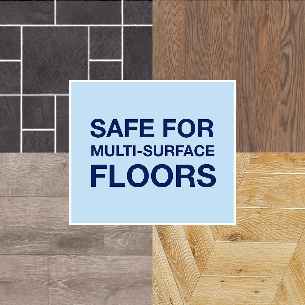 Bona Premium Microfiber Mop for Multi-Surface Floors – Lightweight Reusable Floor Cleaning Mop with Washable Microfiber Pad